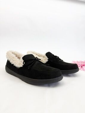 Vionic Claribel Slipper - Women's Cozy Orthotic Arch Support House Slipper Black